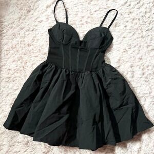 Sheer Corset Whimsygoth Pinup Sexy Alternative Gothic Dark Fairy Celestial Dress